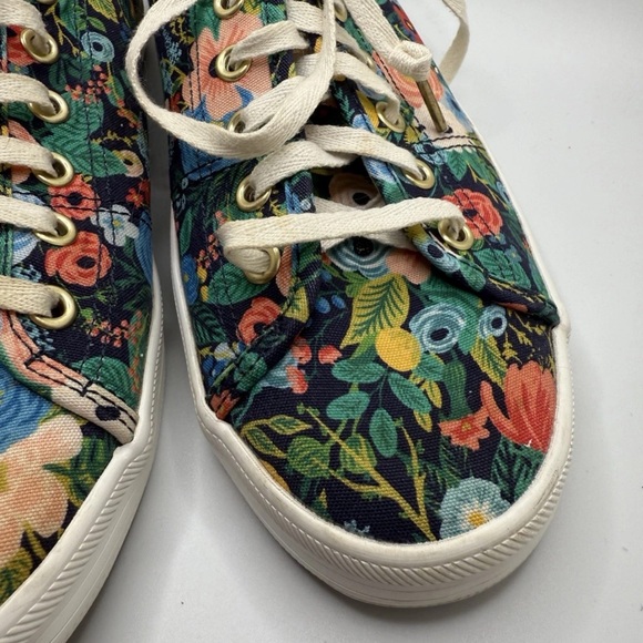 Keds shoes Rifle Paper Company Kickstart Garden Party womens sneakers size 8 - Picture 13 of 15
